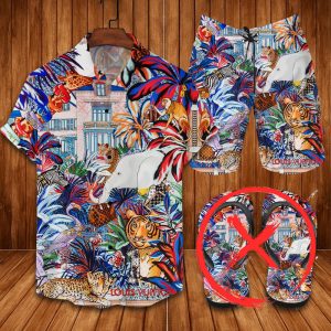 Louis Vuitton Combo Hawaii Shirt, Shorts Hot Trend 2025 - DN9180233