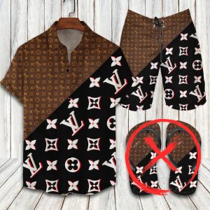 Louis Vuitton Combo Hawaii Shirt, Shorts Hot Trend 2025 - DN9180236