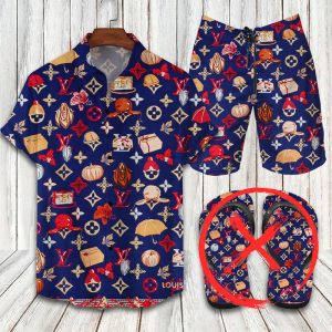 Louis Vuitton Combo Hawaii Shirt, Shorts Hot Trend 2025 - DN9180237