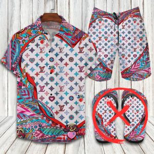 Louis Vuitton Combo Hawaii Shirt, Shorts Hot Trend 2025 - DN9180262