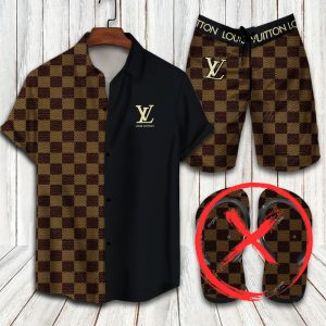 Louis Vuitton Combo Hawaii Shirt, Shorts Hot Trend 2025 - DN9180263