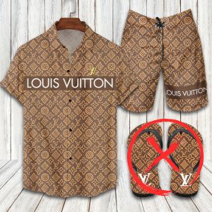 Louis Vuitton Combo Hawaii Shirt, Shorts Hot Trend 2025 - DN9180242