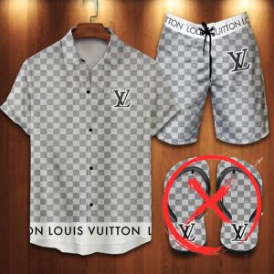 Louis Vuitton Combo Hawaii Shirt, Shorts Hot Trend 2025 - DN9180243