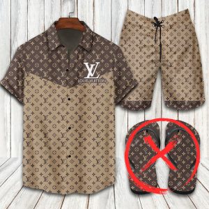 Louis Vuitton Combo Hawaii Shirt, Shorts Hot Trend 2025 - DN9180269