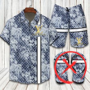 Louis Vuitton Combo Hawaii Shirt, Shorts Hot Trend 2025 - DN9180270