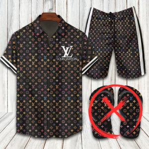 Louis Vuitton Combo Hawaii Shirt, Shorts Hot Trend 2025 - DN9180271