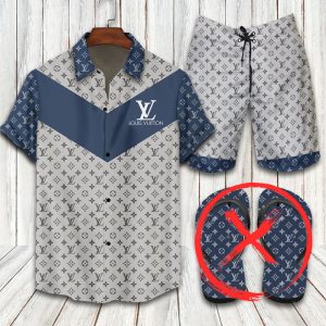 Louis Vuitton Combo Hawaii Shirt, Shorts Hot Trend 2025 - DN9180253