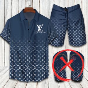 Louis Vuitton Combo Hawaii Shirt, Shorts Hot Trend 2025 - DN9180248