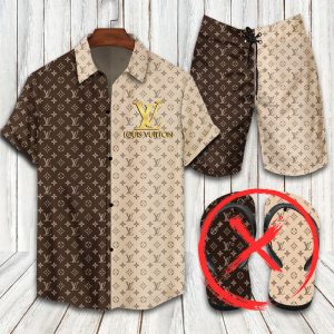 Louis Vuitton Combo Hawaii Shirt, Shorts Hot Trend 2025 - DN9180275