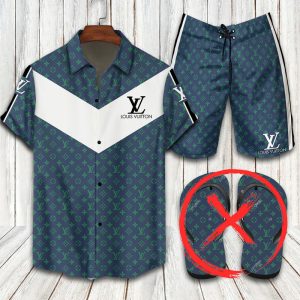 Louis Vuitton Combo Hawaii Shirt, Shorts Hot Trend 2025 - DN9180254