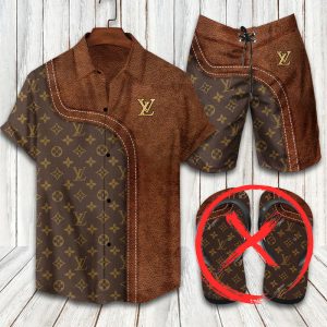 Louis Vuitton Combo Hawaii Shirt, Shorts Hot Trend 2025 - DN9180255