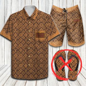 Louis Vuitton Combo Hawaii Shirt, Shorts Hot Trend 2025 - DN9180256