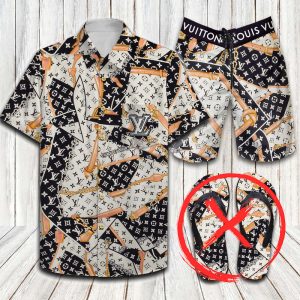 Louis Vuitton Combo Hawaii Shirt, Shorts Hot Trend 2025 - DN9180258