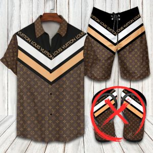 Louis Vuitton Combo Hawaii Shirt, Shorts Hot Trend 2025 - DN9180288