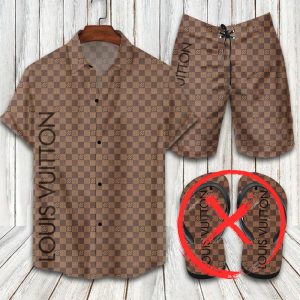 Louis Vuitton Combo Hawaii Shirt, Shorts Hot Trend 2025 - DN9180250