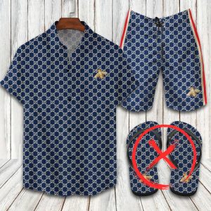 Gucci Combo Hawaii Shirt, Shorts Hot Trend 2025 - DN9190201