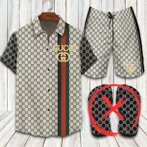 Gucci Combo Hawaii Shirt, Shorts Hot Trend 2025 - DN9190209
