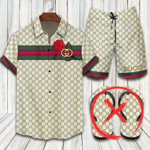 Gucci Combo Hawaii Shirt, Shorts Hot Trend 2025 - DN9190210
