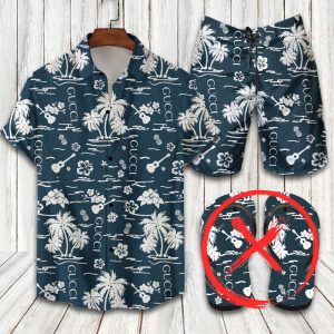 Gucci Combo Hawaii Shirt, Shorts Hot Trend 2025 - DN9190220