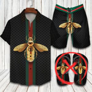Gucci Combo Hawaii Shirt, Shorts Hot Trend 2025 - DN9190222