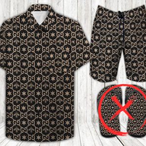 Gucci Combo Hawaii Shirt, Shorts Hot Trend 2025 - DN9190227