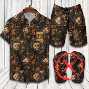 Gucci Combo Hawaii Shirt, Shorts Hot Trend 2025 - DN9200230