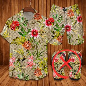 Gucci Combo Hawaii Shirt, Shorts Hot Trend 2025 - DN9200236