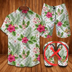 Gucci Combo Hawaii Shirt, Shorts Hot Trend 2025 - DN9200238