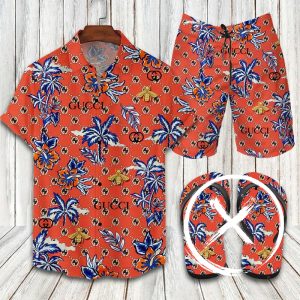 Gucci Combo Hawaii Shirt, Shorts Hot Trend 2025 - DN9200239