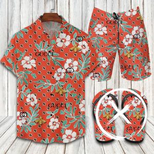 Gucci Combo Hawaii Shirt, Shorts Hot Trend 2025 - DN9200240