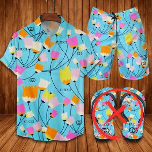 Gucci Combo Hawaii Shirt, Shorts Hot Trend 2025 - DN9200241