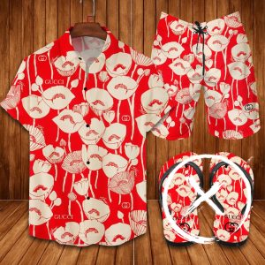 Gucci Combo Hawaii Shirt, Shorts Hot Trend 2025 - DN9200242