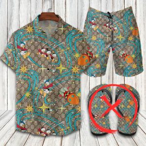 Gucci Combo Hawaii Shirt, Shorts Hot Trend 2025 - DN9200252