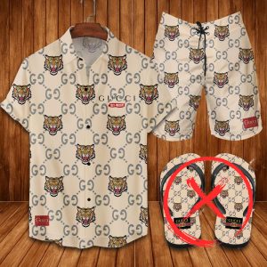 Gucci Combo Hawaii Shirt, Shorts Hot Trend 2025 - DN9200253