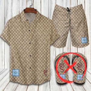 Gucci Combo Hawaii Shirt, Shorts Hot Trend 2025 - DN9200255