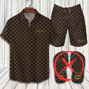 Gucci Combo Hawaii Shirt, Shorts Hot Trend 2025 - DN9200257
