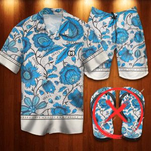 Gucci Combo Hawaii Shirt, Shorts Hot Trend 2025 - DN9200258