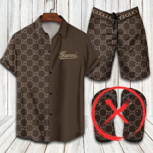 Gucci Combo Hawaii Shirt, Shorts Hot Trend 2025 - DN9200262