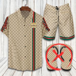 Gucci Combo Hawaii Shirt, Shorts Hot Trend 2025 - DN9200264