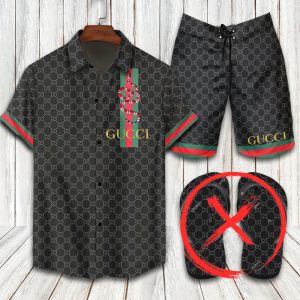 Gucci Combo Hawaii Shirt, Shorts Hot Trend 2025 - DN9200266