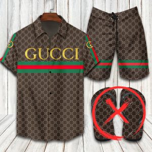 Gucci Combo Hawaii Shirt, Shorts Hot Trend 2025 - DN9200268