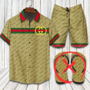 Gucci Combo Hawaii Shirt, Shorts Hot Trend 2025 - DN9200270