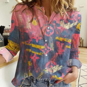 Premium Louis Vuitton Casual Shirt For Women DN9190728