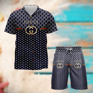 Gucci Combo Hawaii Shirt, Shorts Hot Trend 2025 - DN9260306