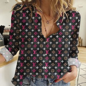 New Arrival LV Button Shirt Hot Gift For Women LMH2619