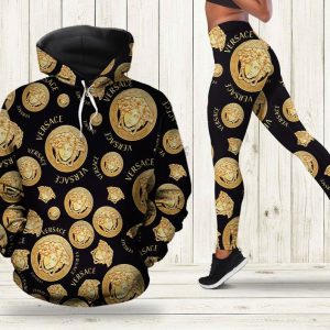 Gianni versace hoodie leggings luxury brand clothing clothes outfit for women hot 2025-PM00459