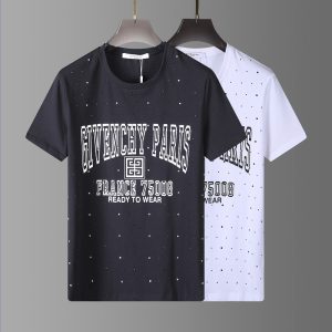 Givenchy Paris GLX BnW T-Shirt  - DN1615004