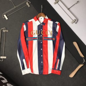 LIMITED 2025 Gucci LONG SLEEVE BUTTON SHIRT - DN30518