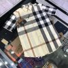 BURBERRY SHORT SLEEVE BUTTON SHIRT - DN9140739