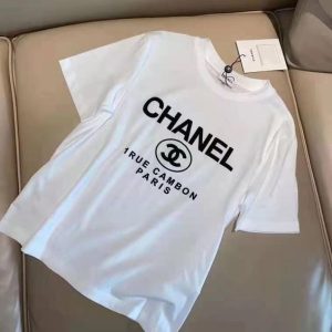 Chanel Hot Brand Luxury Limited Edition T- Shirt-HT190617